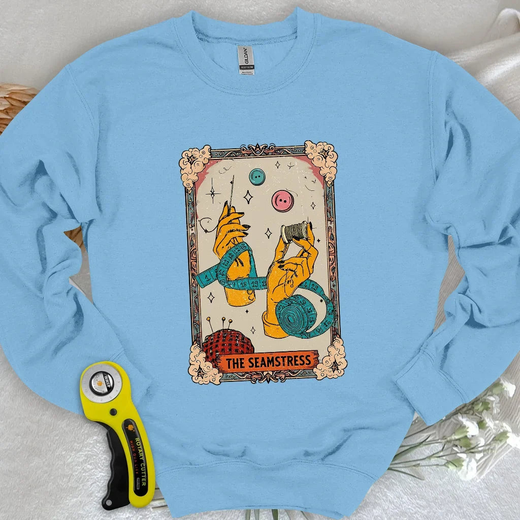 Tarot Card Seamstress Sweatshirt