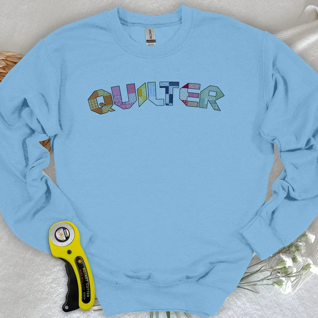 The Quilter's Studio Sampler Sweatshirt