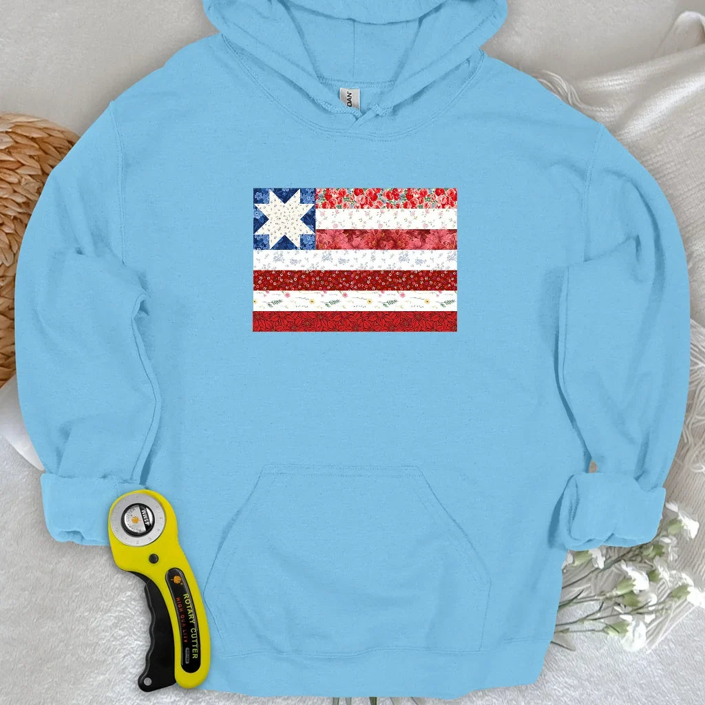USA Star Flag Hoodie