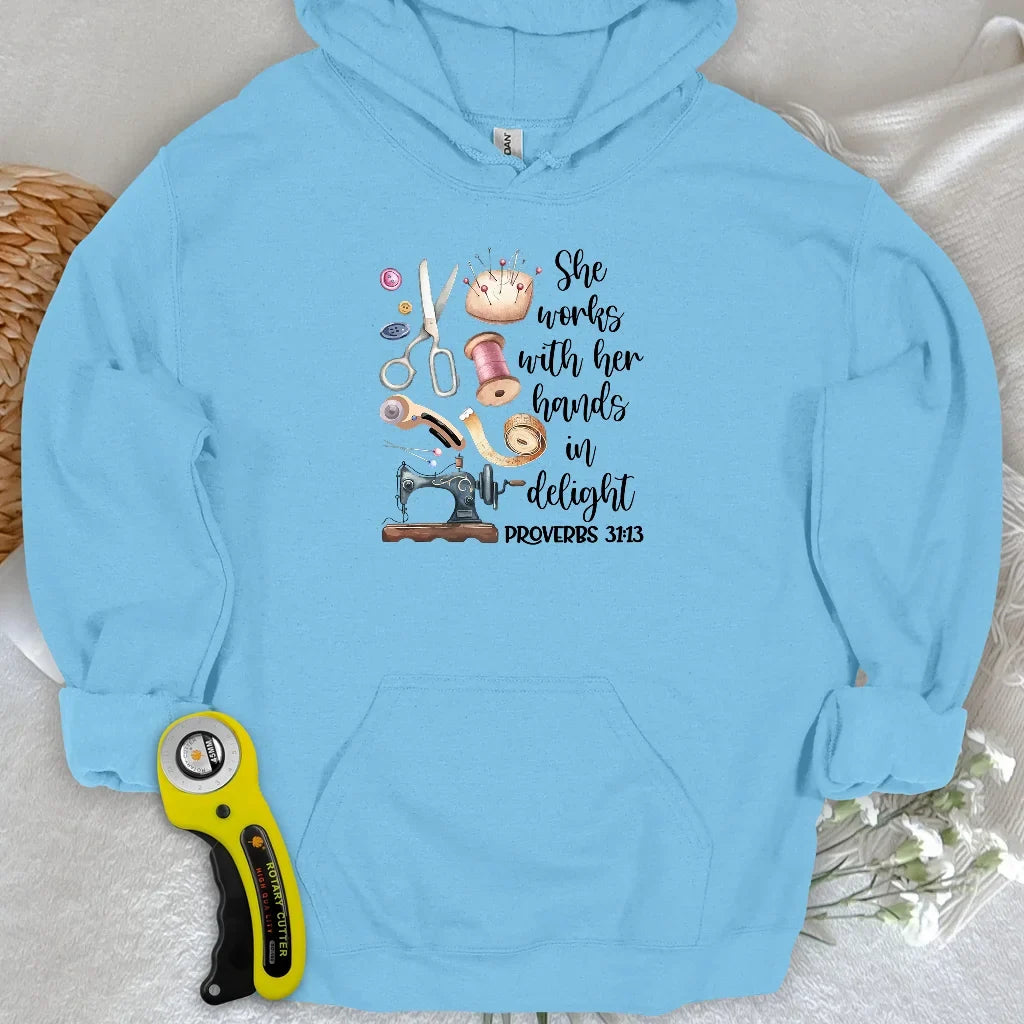 Work In Delight Hoodie