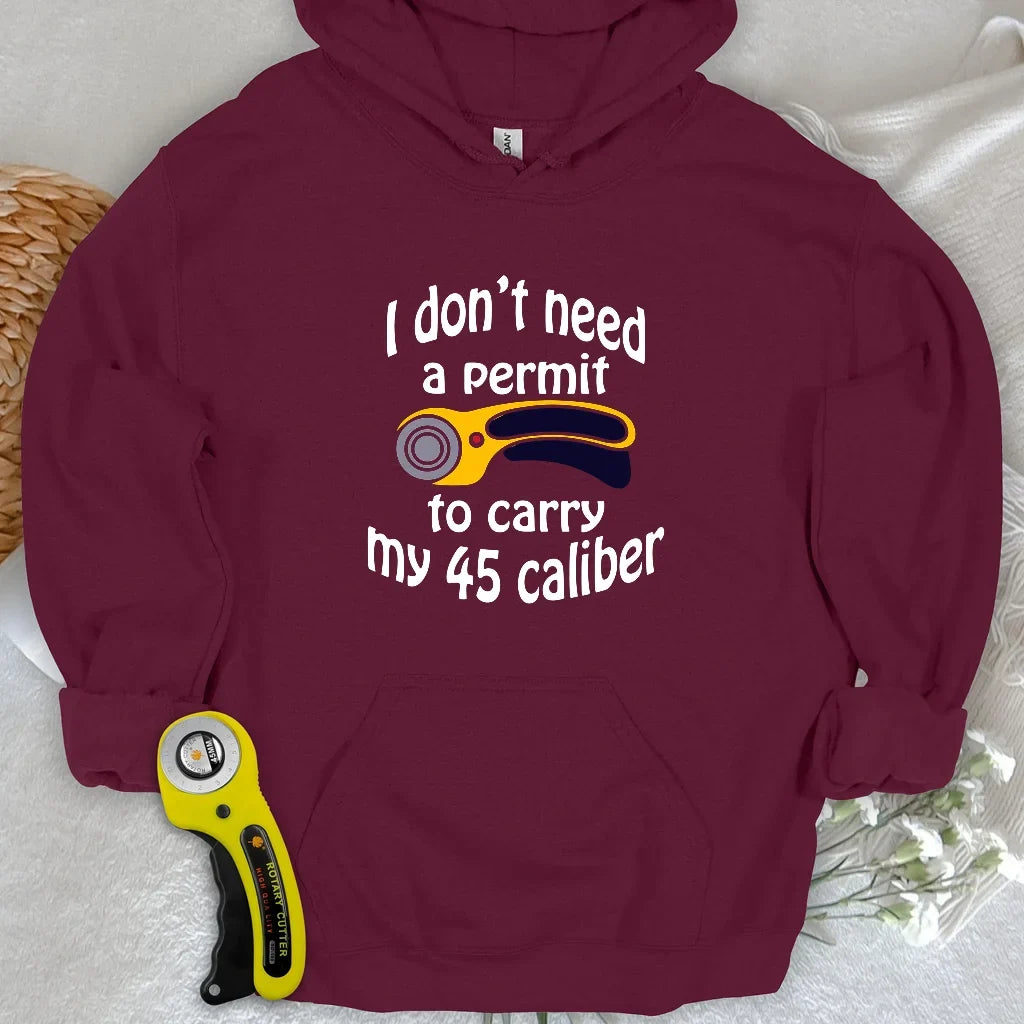 45 Caliber Hoodie