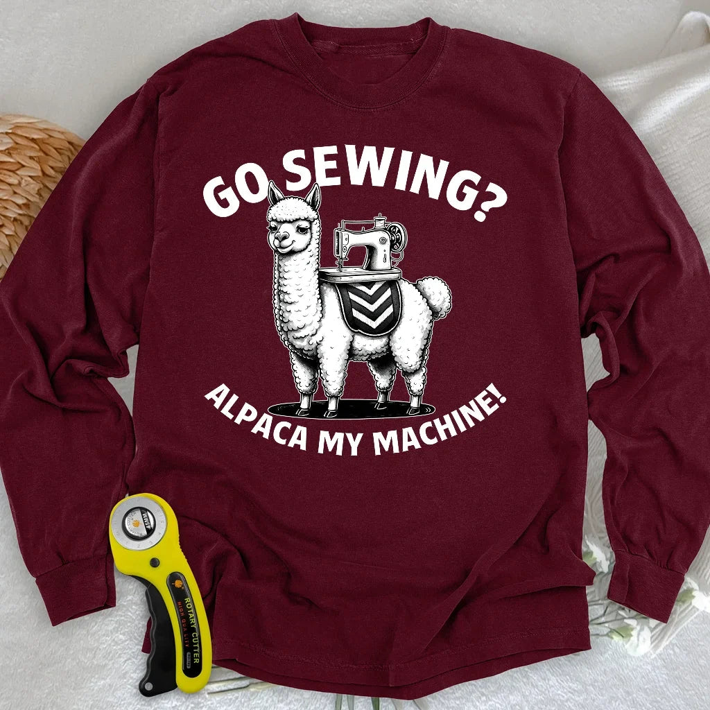 Alpaca Machine Long Sleeve T-shirt