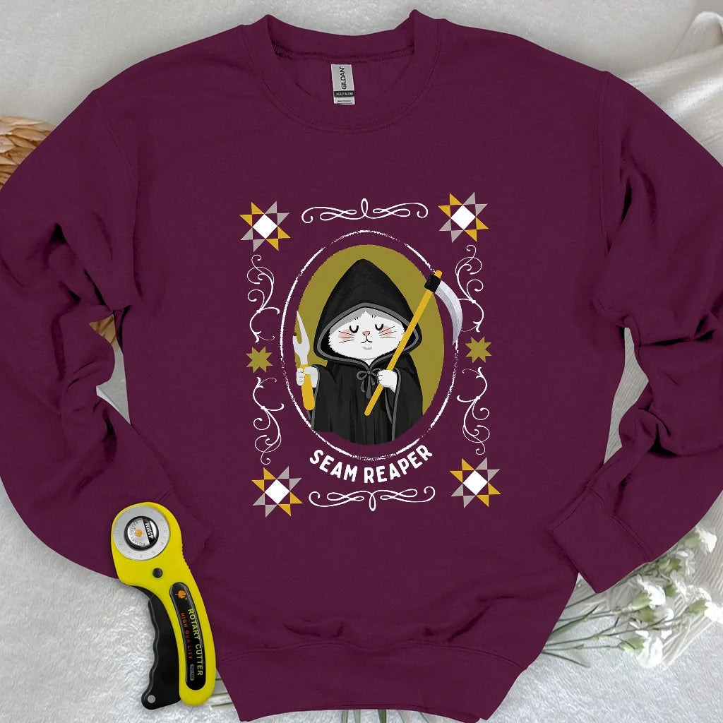 Cat Seam Reaper Sweatshirt