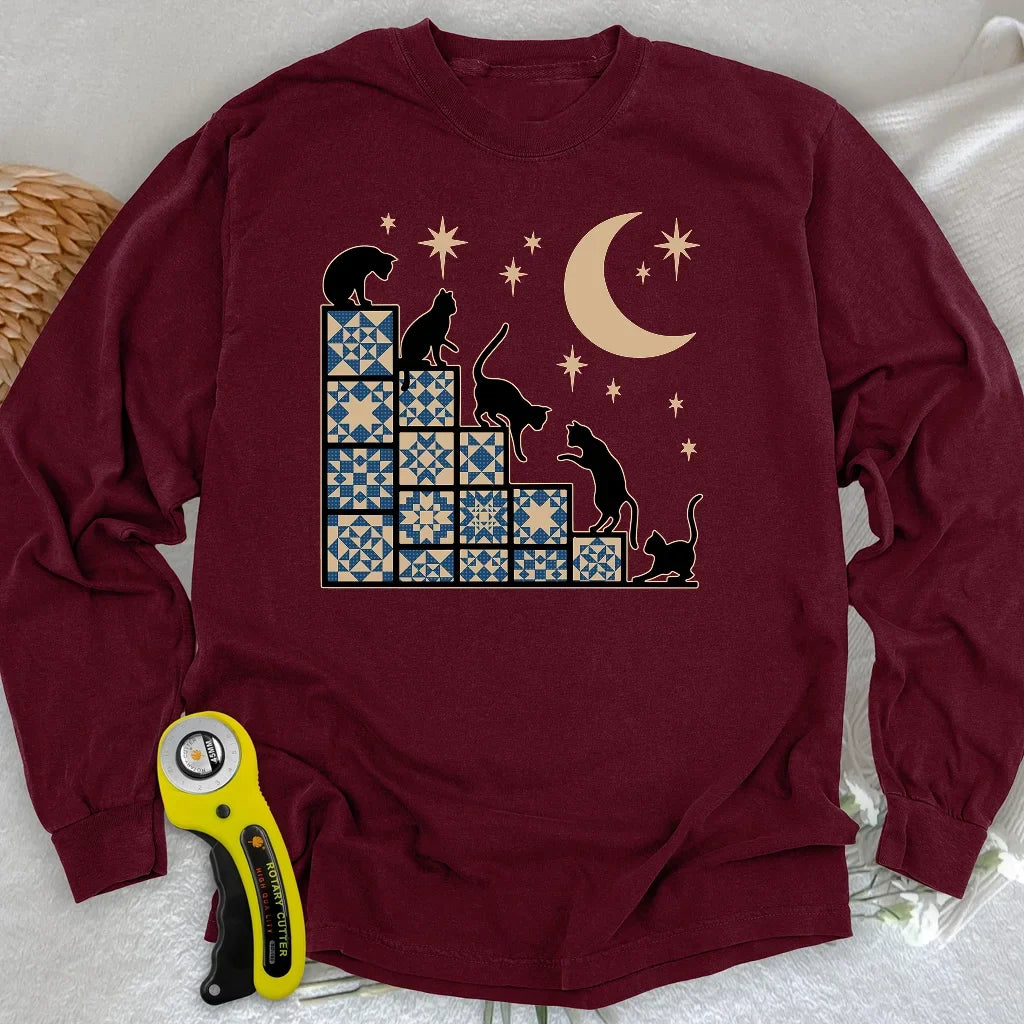 Climbing to the Moon Long Sleeve T-shirt
