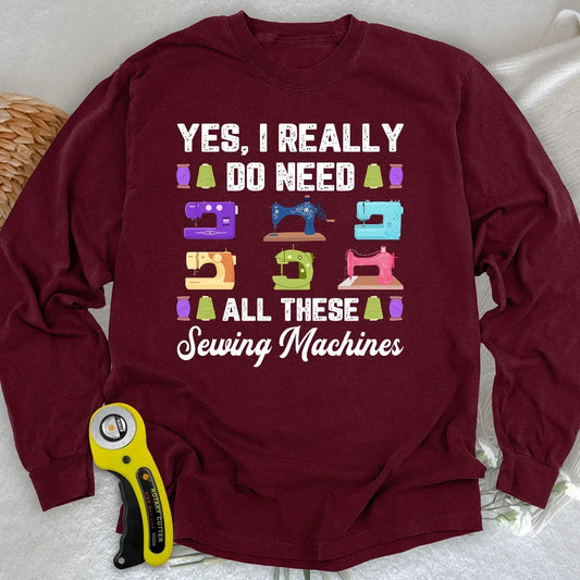 Collector of Stitches Long Sleeve T-shirt
