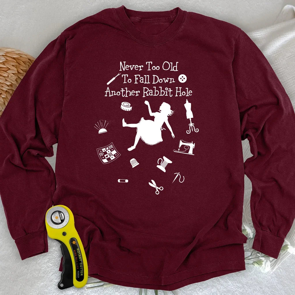 Down The Rabbit Hole Long Sleeve T-shirt