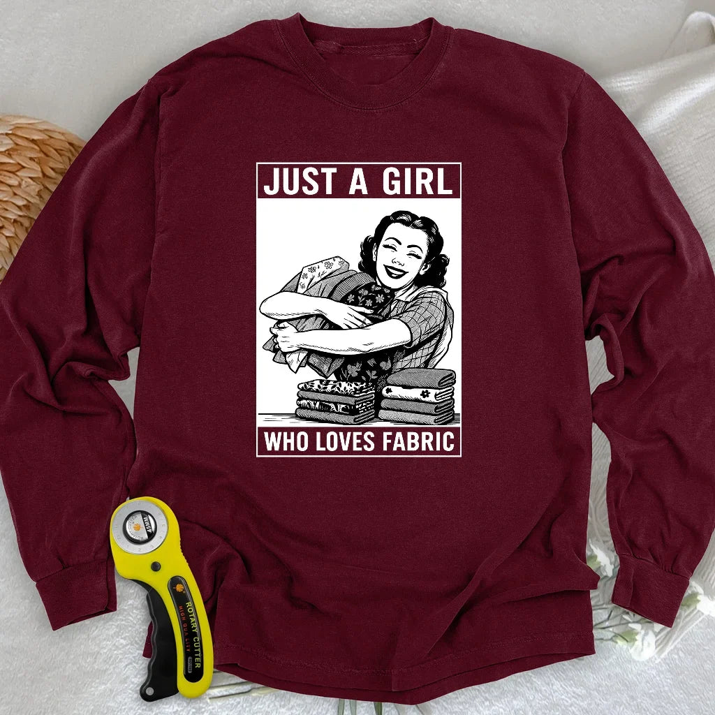 Fabric Girl Long Sleeve T-shirt