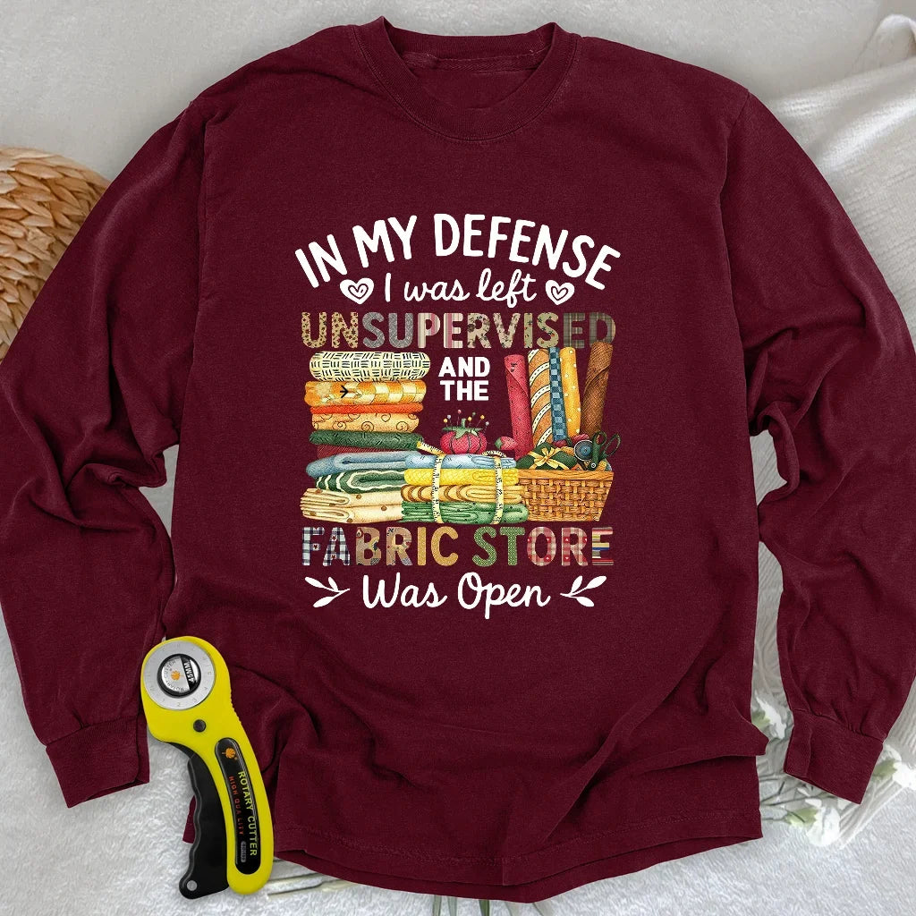 Fabric Mischief Long Sleeve T-shirt