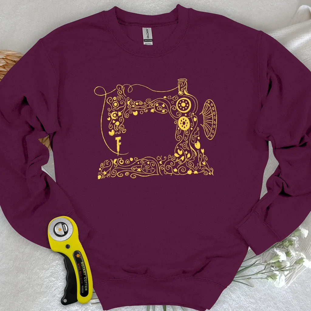 Goldwork Machine Sweatshirt