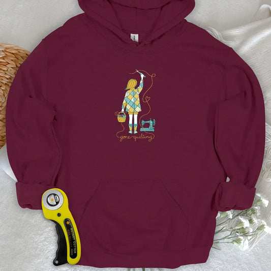 Gone quilting Hoodie