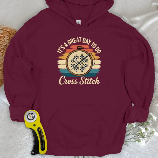 Great Day to Stitch Hoodie
