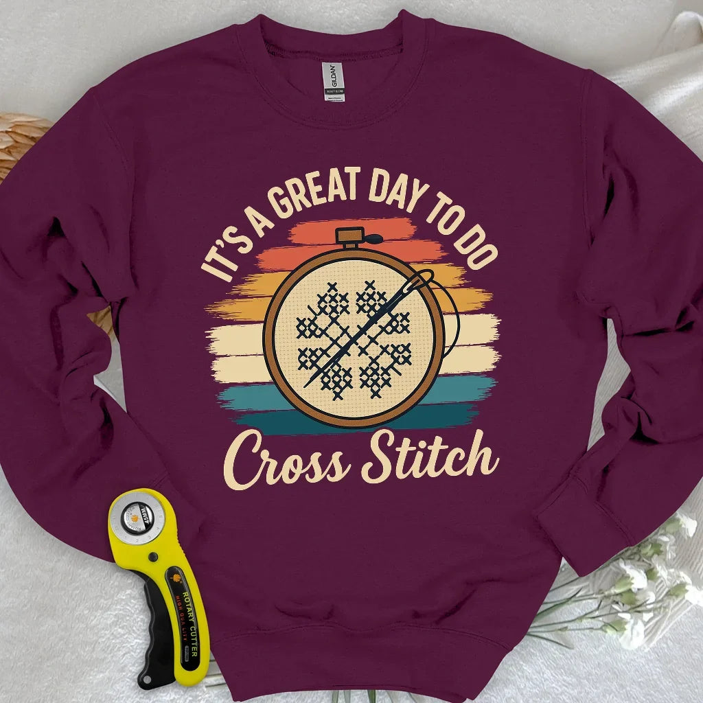 Great Day to Stitch Sweatshirt