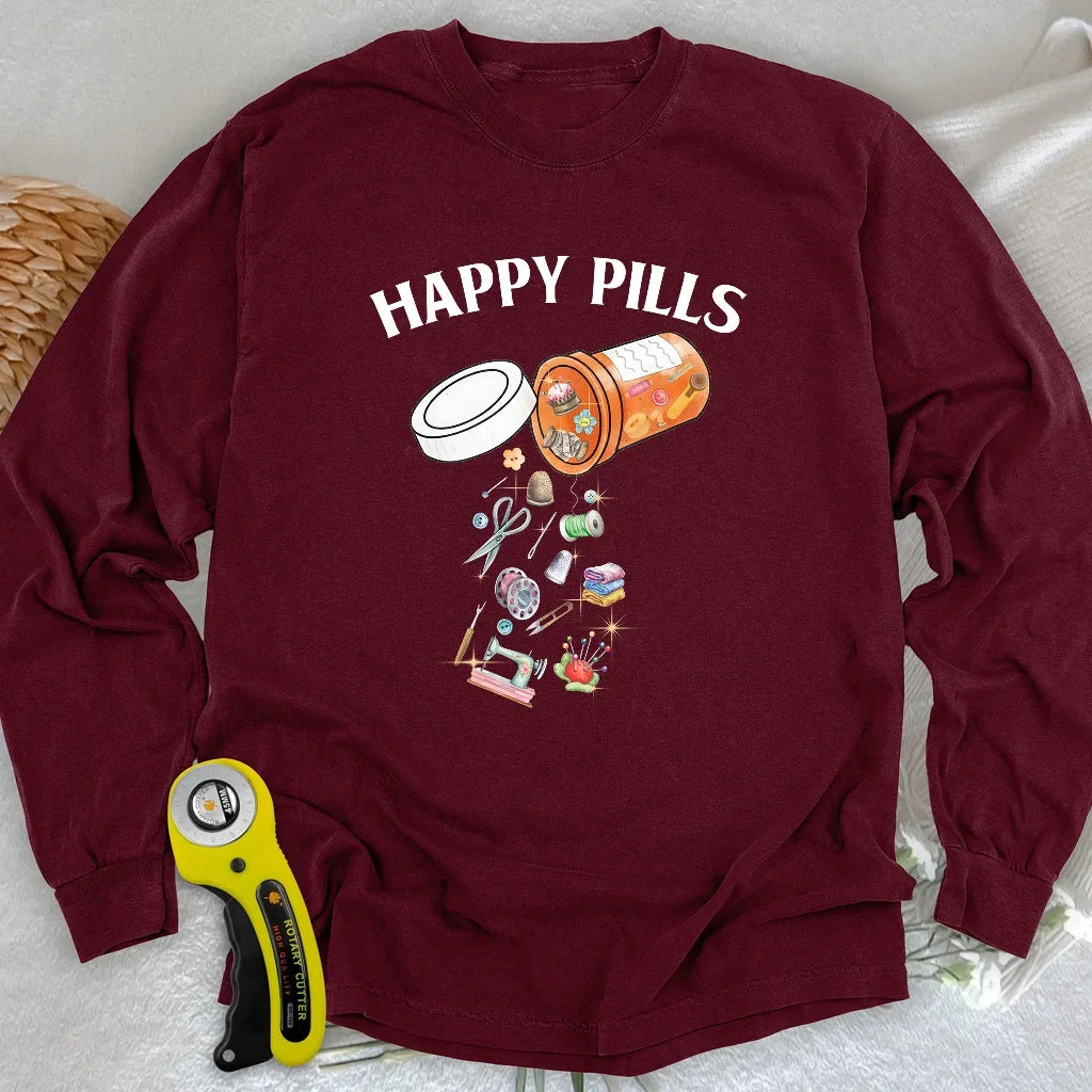 Happy pills Long Sleeve T-shirt