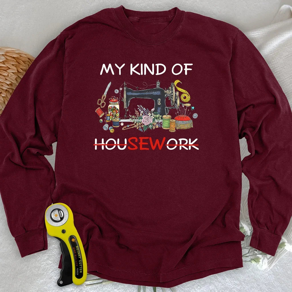Housework Long Sleeve T-shirt