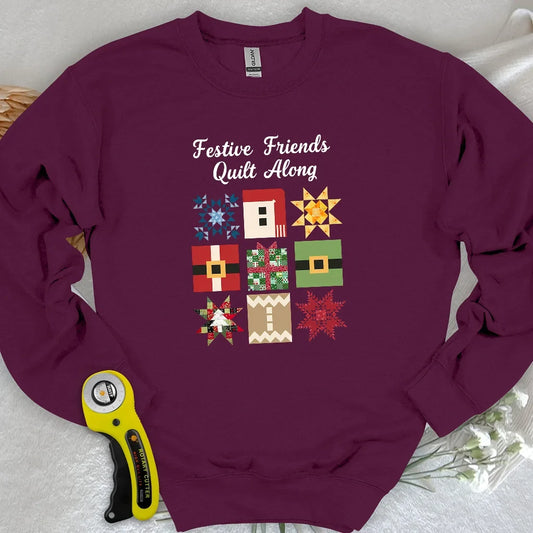 Merry Makers Quilt Sweatshirt