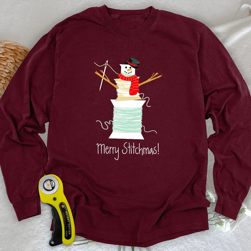 Merry Stitchmas! Long Sleeve T-shirt