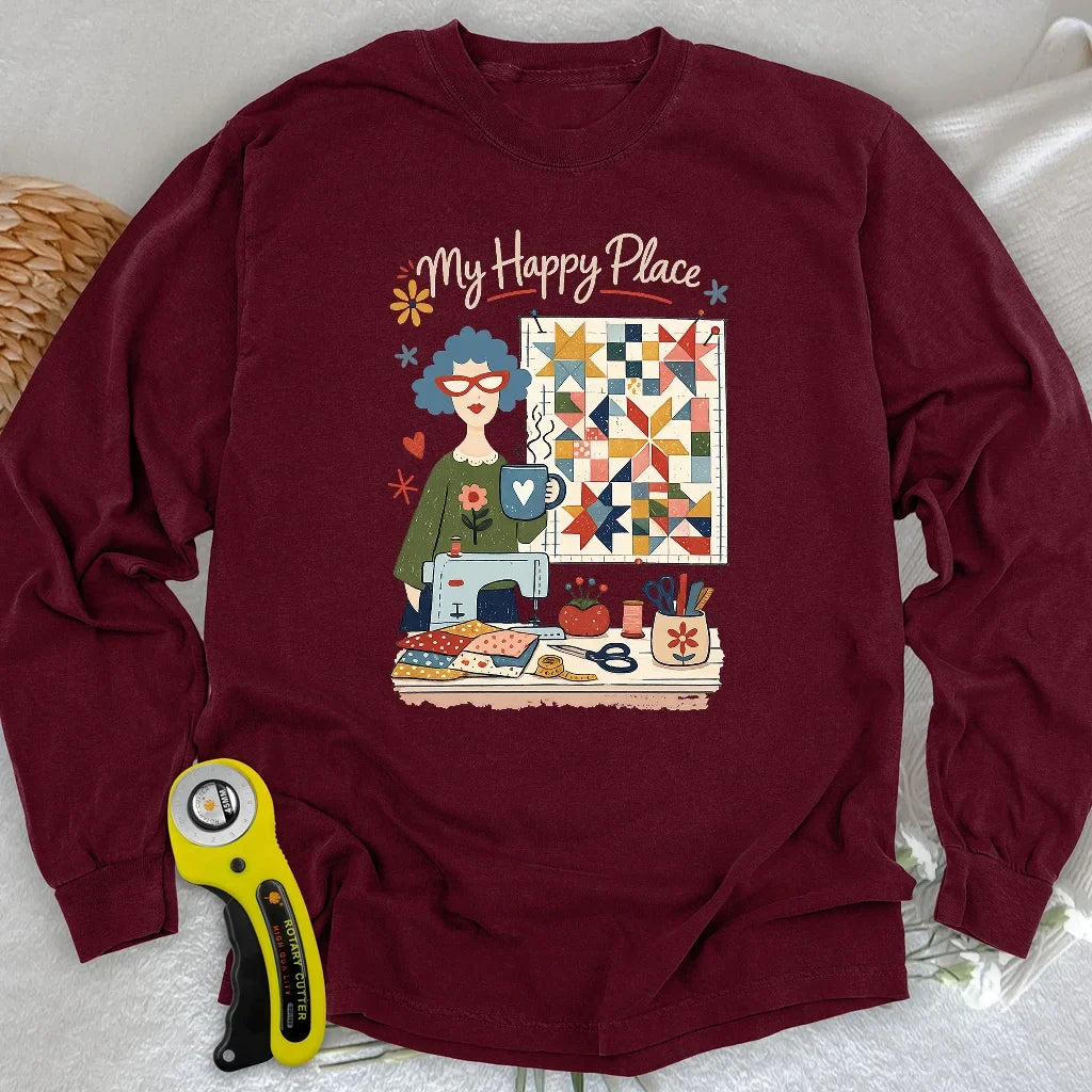 My Happy Place Long Sleeve T-shirt