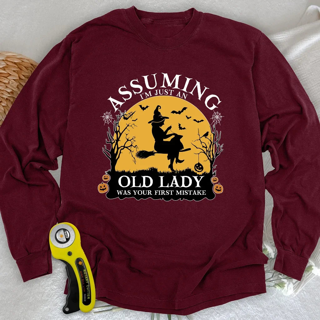 Old Lady Long Sleeve T-shirt