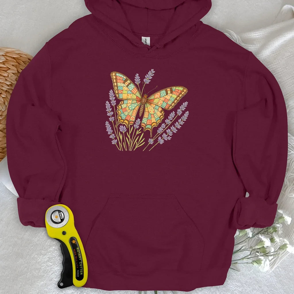 Patchwork Butterfly Hoodie