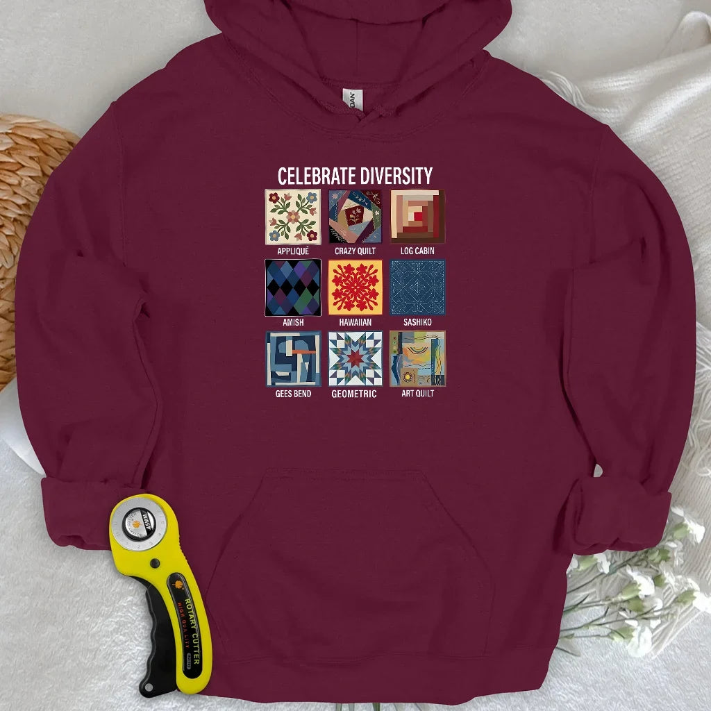 Patchwork Diversity Hoodie