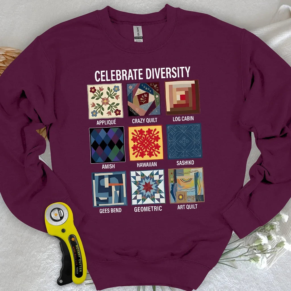 Patchwork Diversity Sweatshirt