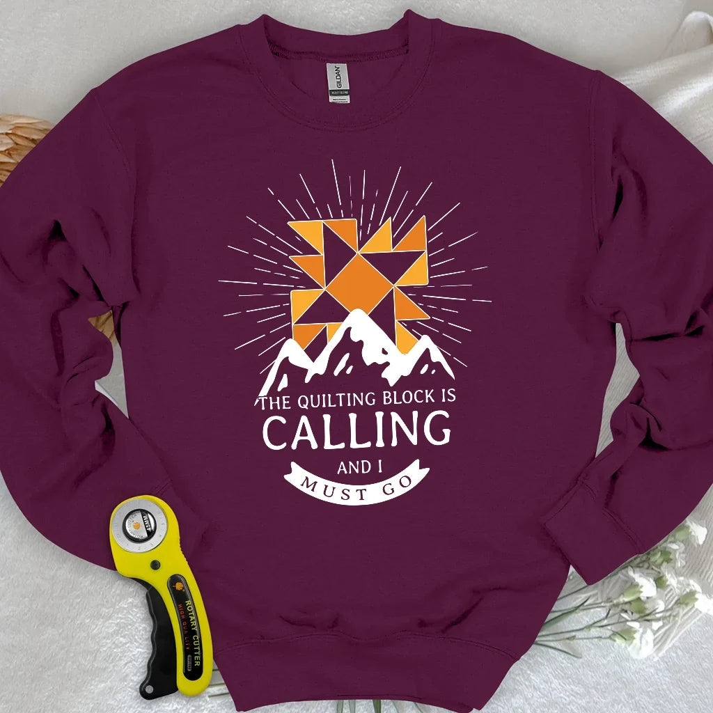 Quilt Block Calling Sweatshirt
