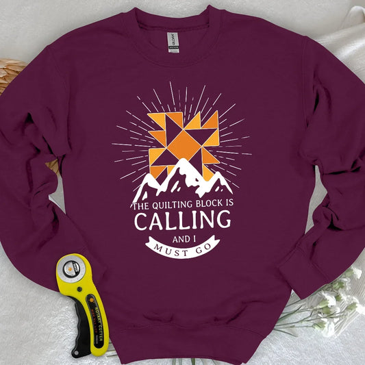 Quilt Block Calling Sweatshirt