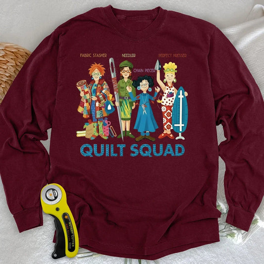 Quilt Squad Long Sleeve T-shirt