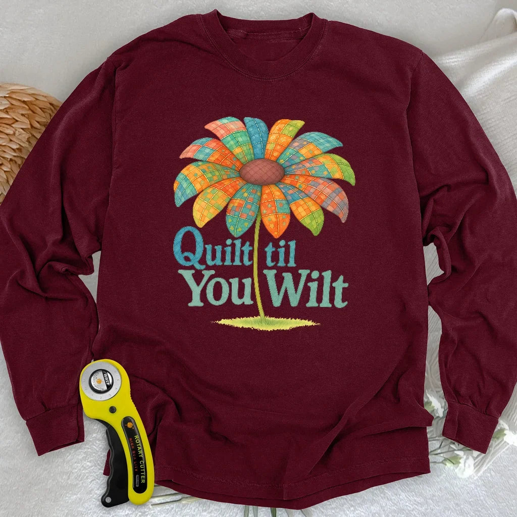 Quilt Wilt Long Sleeve T-shirt
