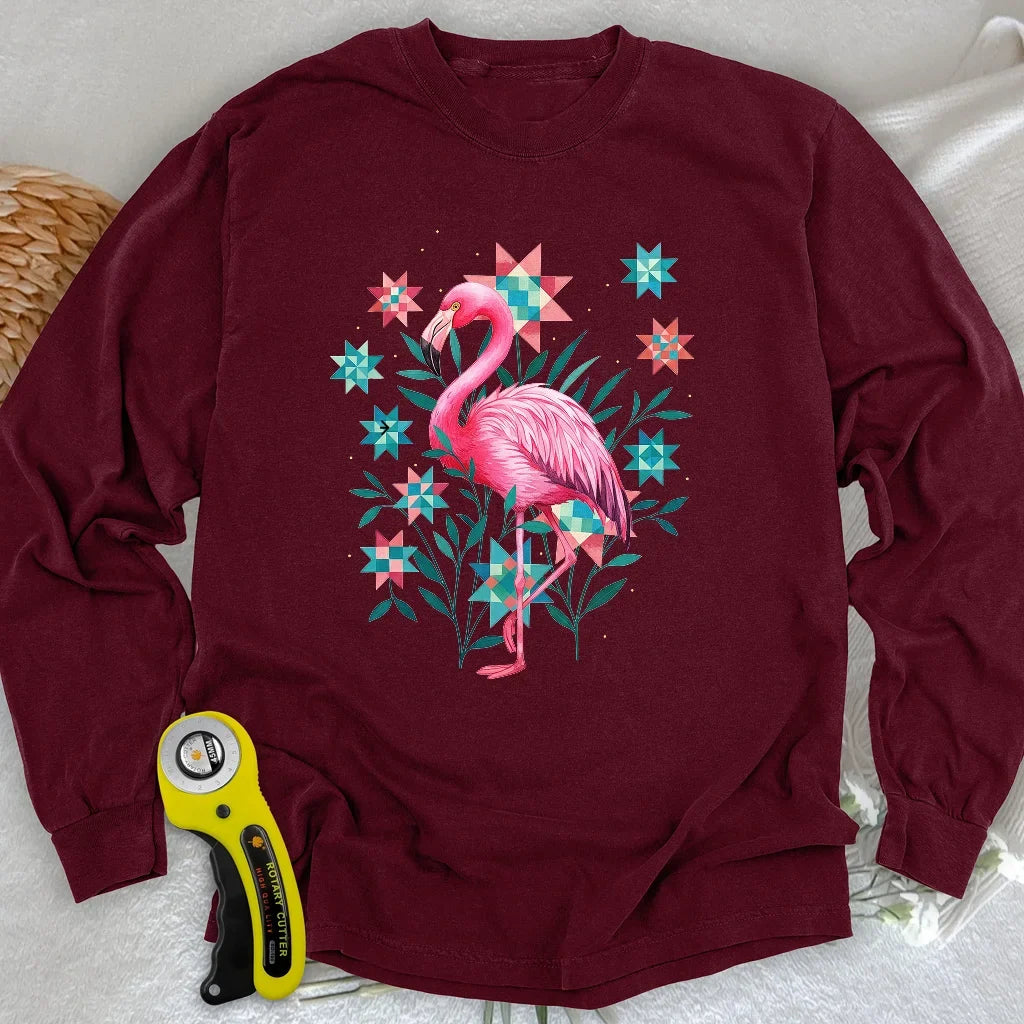 Quilted Garden Long Sleeve T-shirt