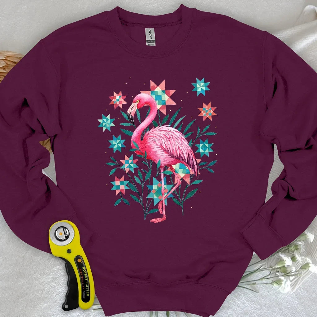 Quilted Garden Sweatshirt