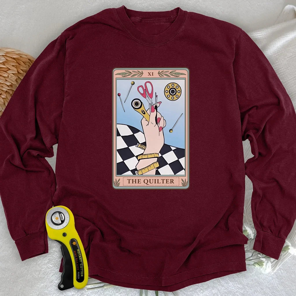 Quilter Tarot Long Sleeve T-shirt