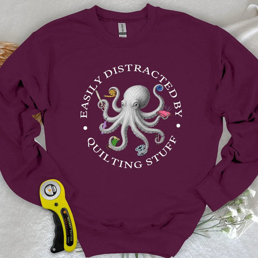 Quiltin Stuff Sweatshirt