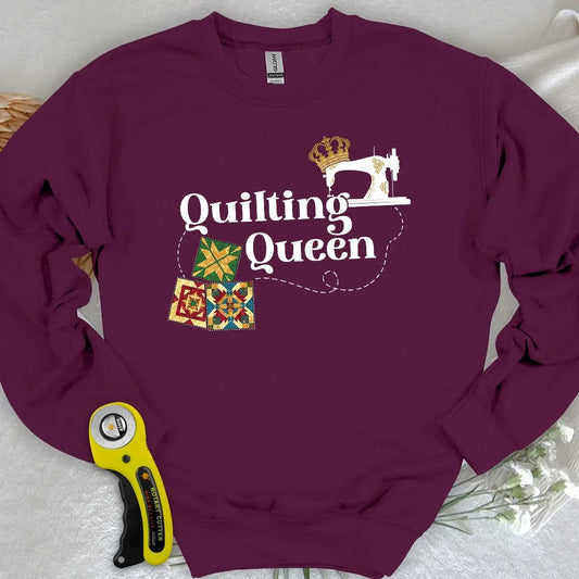 Quilting Queen Sweatshirt