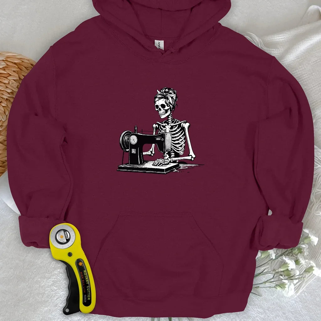 Quilting Skeleton Hoodie