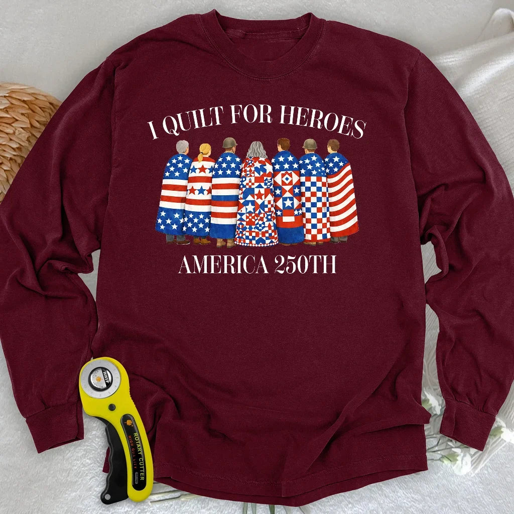 Quilts of Honor Long Sleeve T-shirt