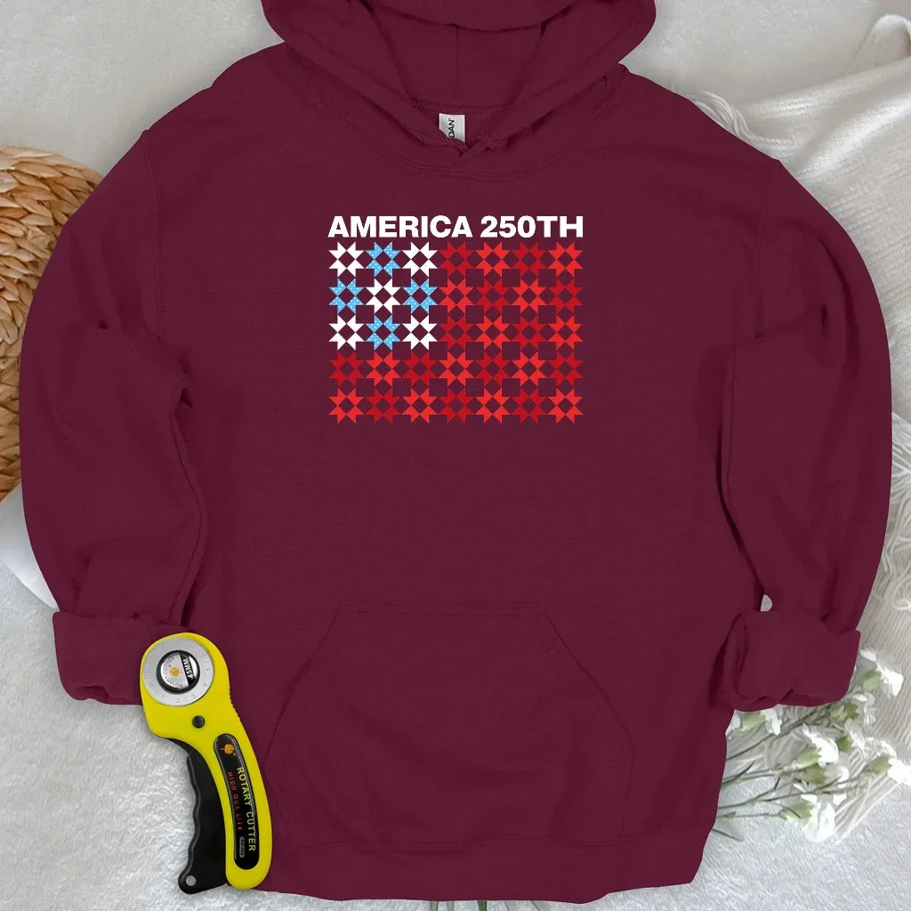Quilted Tribute Hoodie
