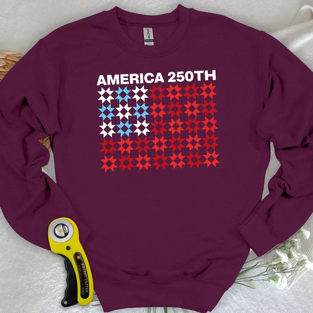 Quilted Tribute Sweatshirt