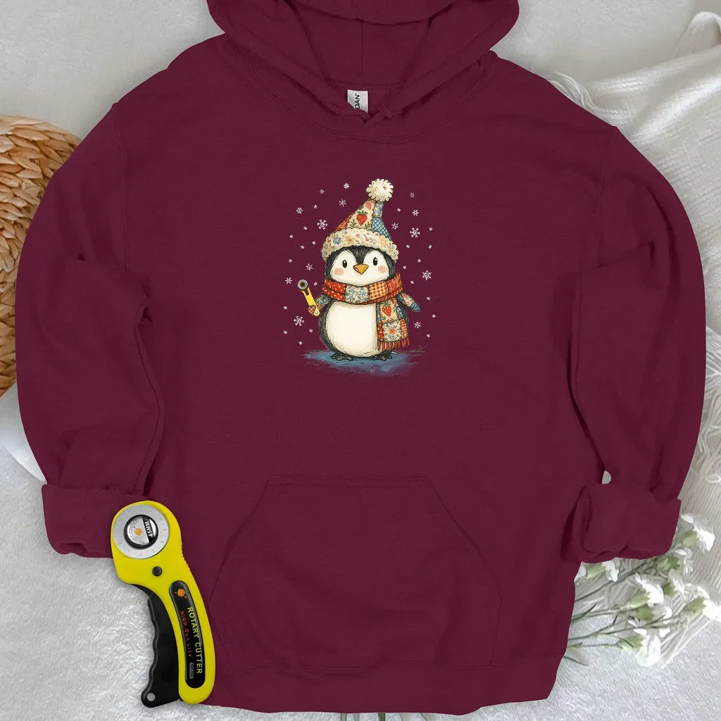 Quilty Little Penguin Hoodie