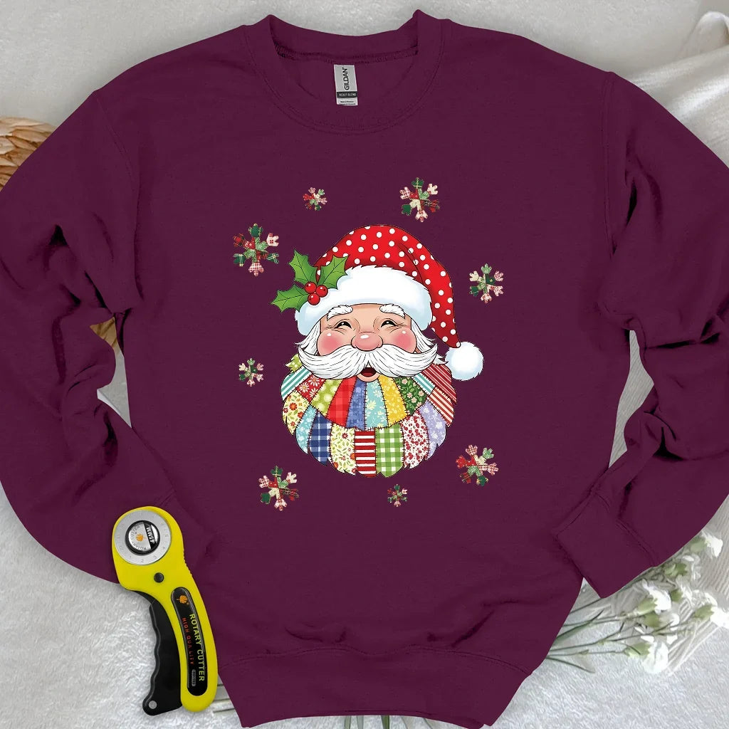 Santa Claus Patch Sweatshirt