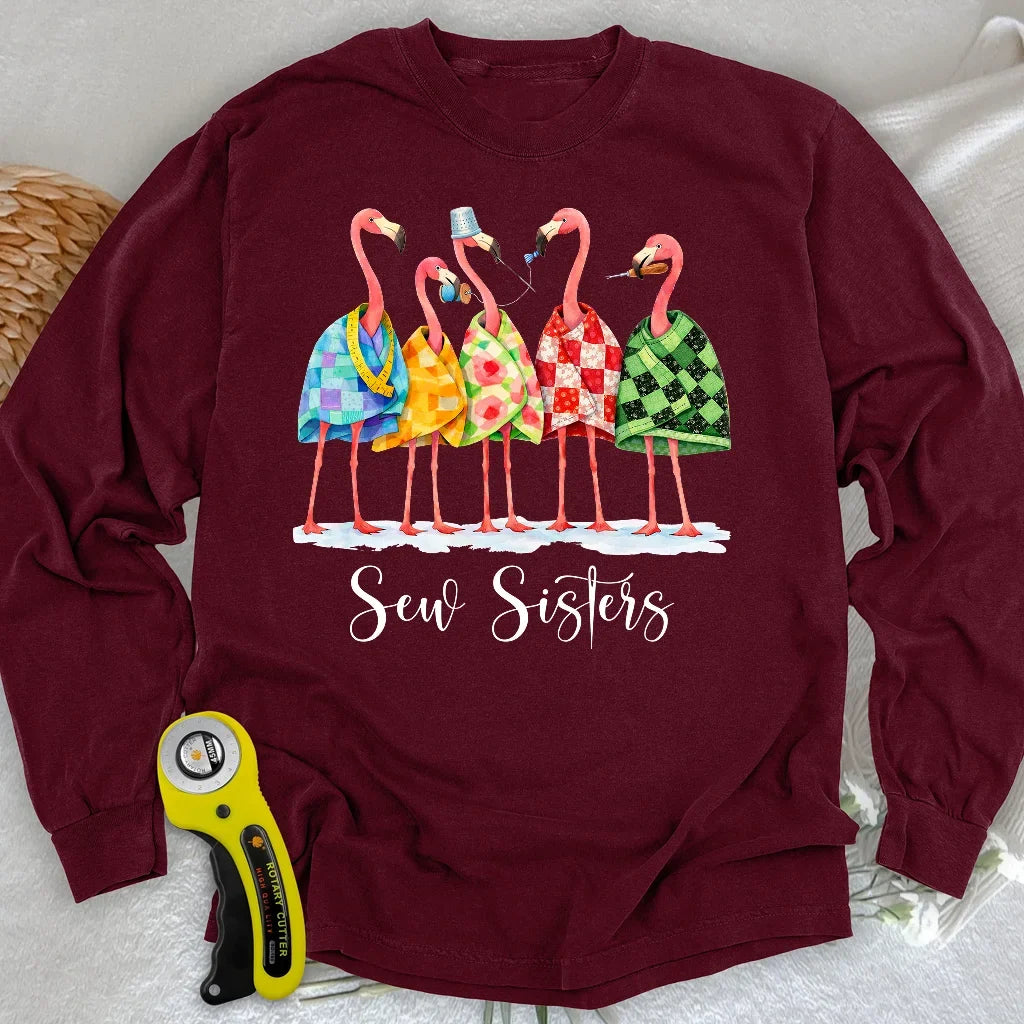 Sew Sisters Long Sleeve T-shirt