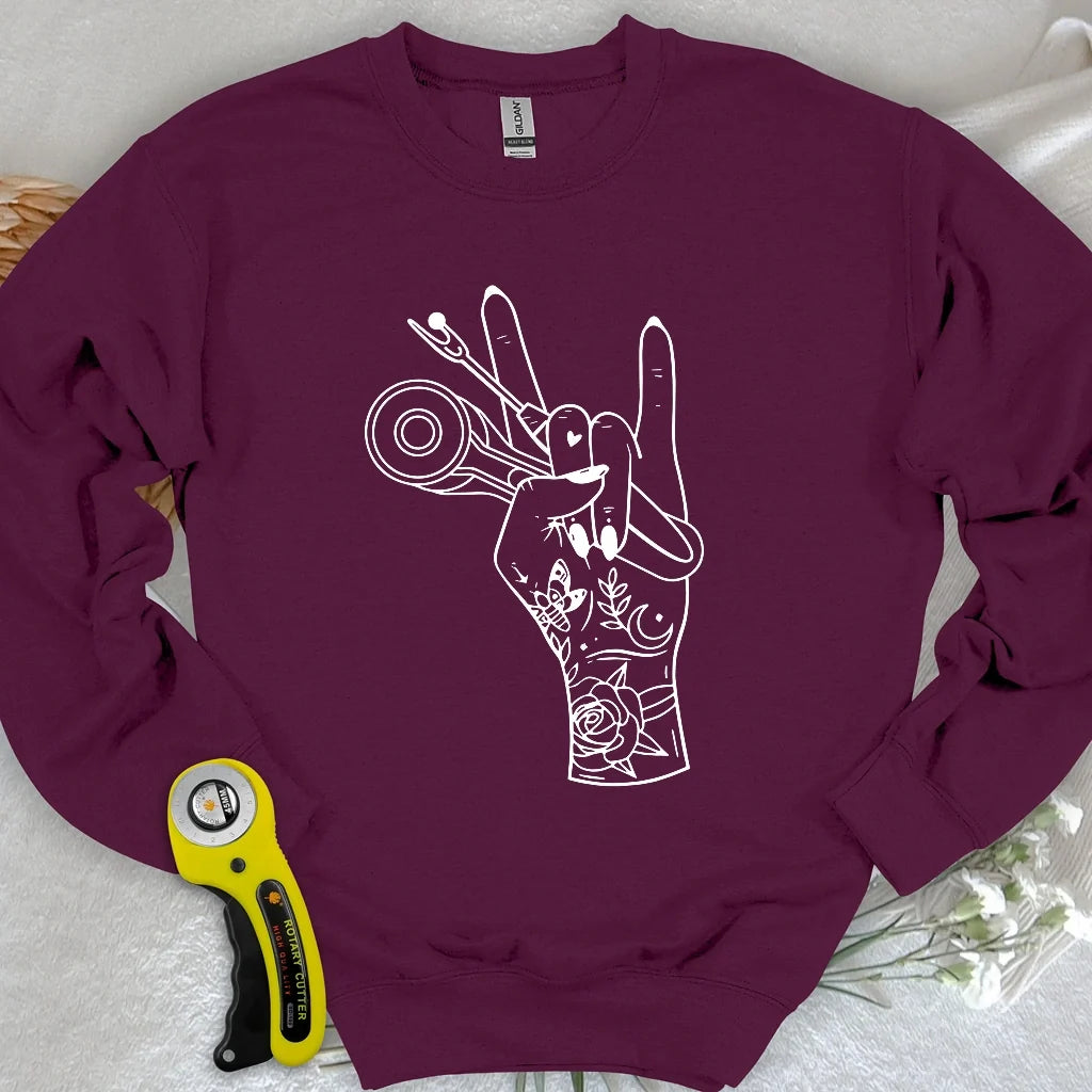 Sewing Rock Sweatshirt