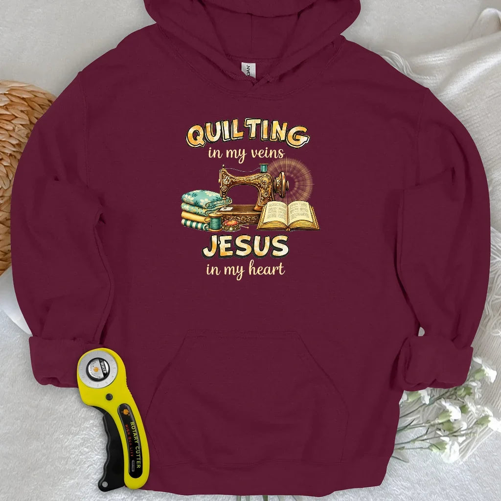 Sewn With Jesus Hoodie
