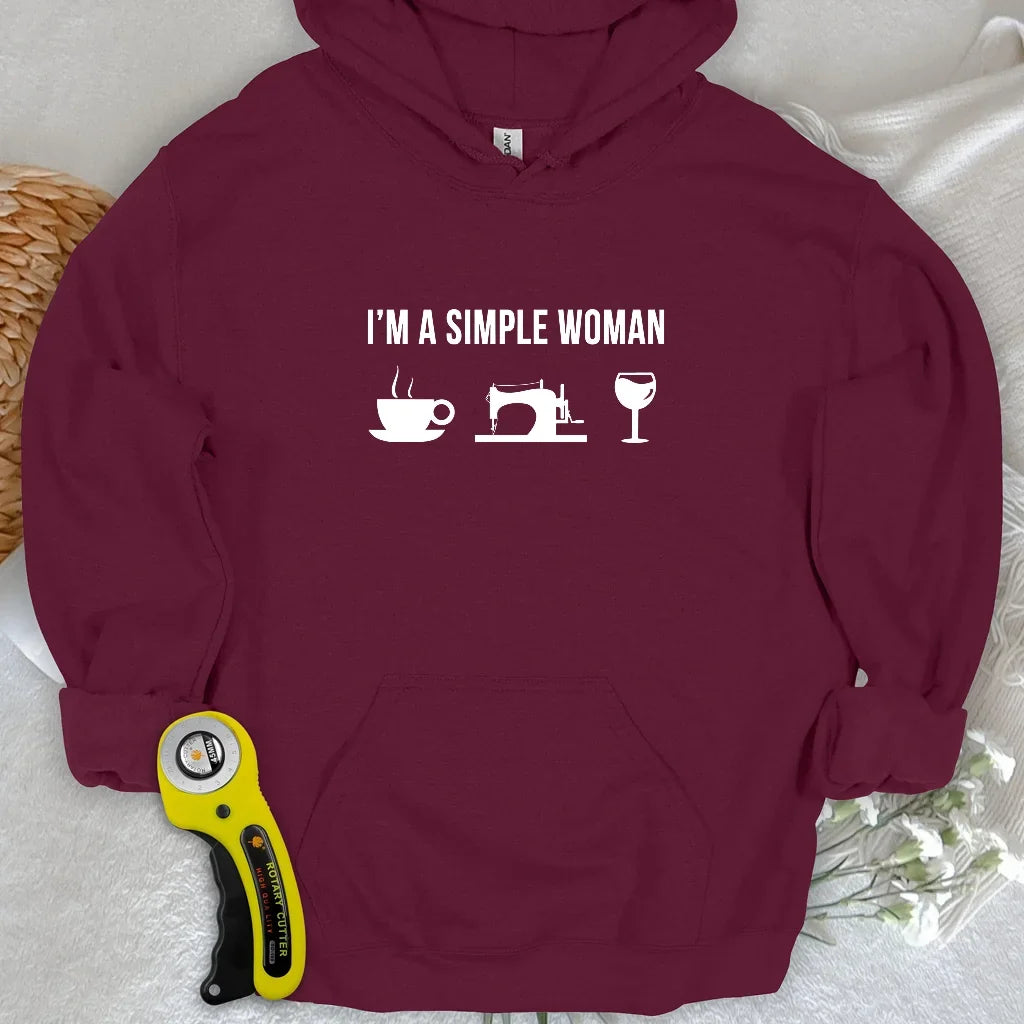 Simply Sip and Sew Hoodie