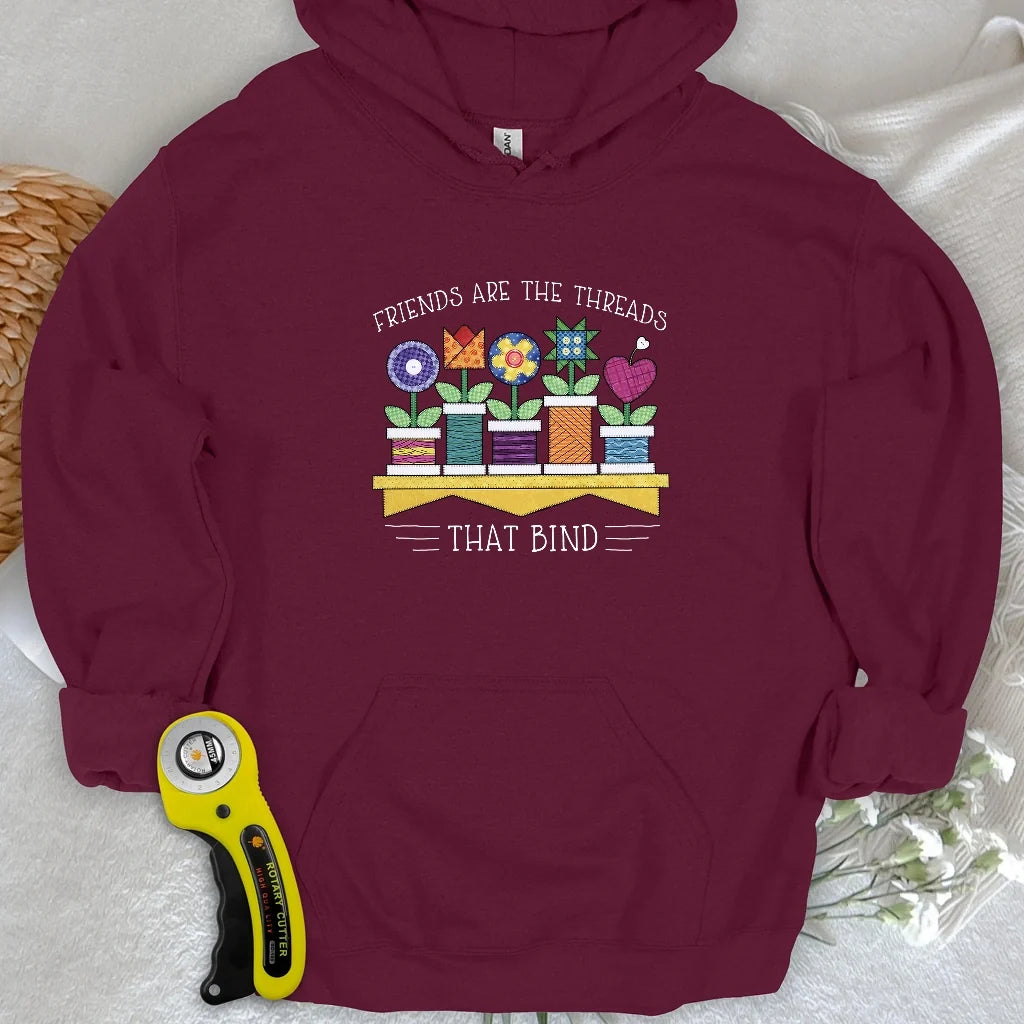 Spool Flowers Hoodie