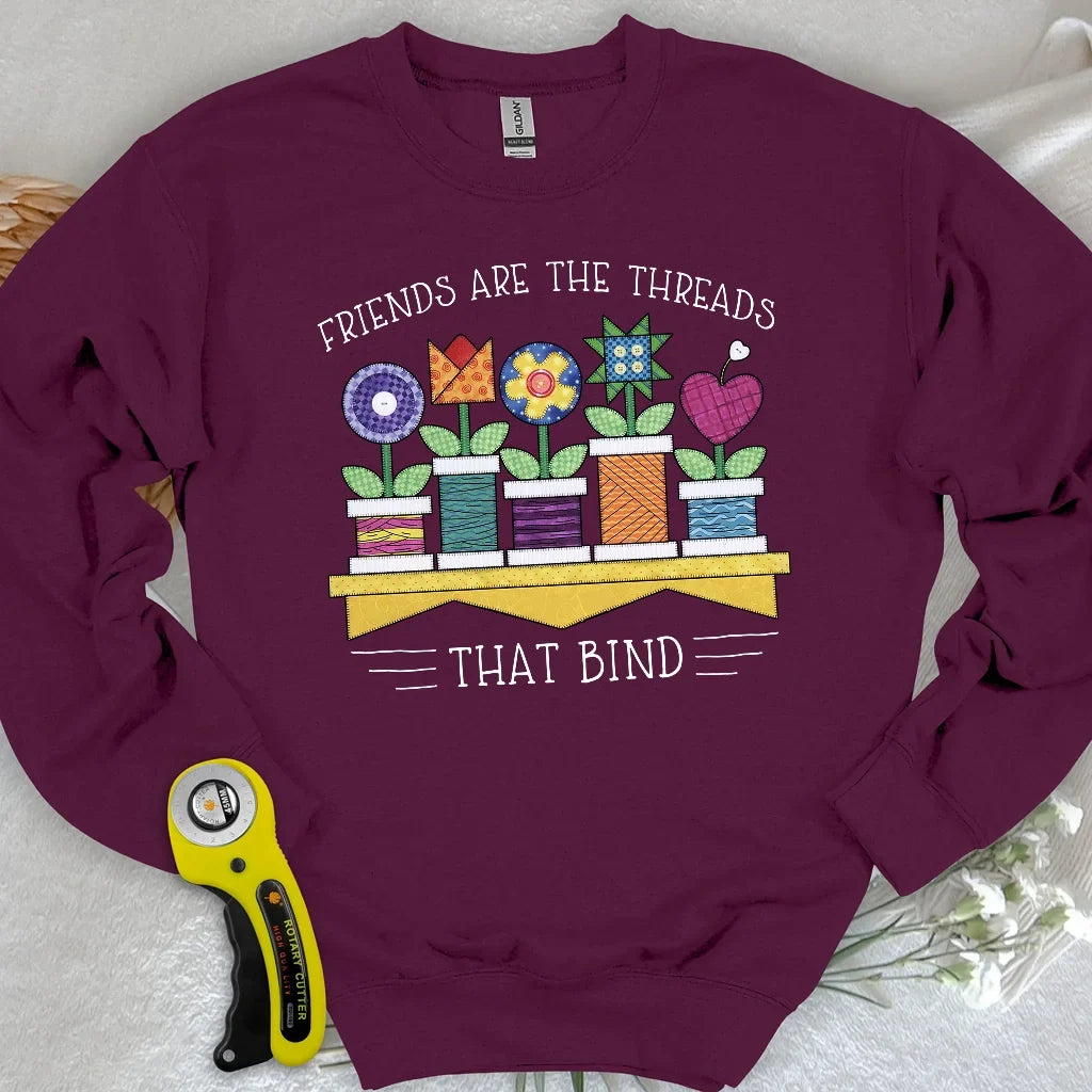 Spool Flowers Sweatshirt