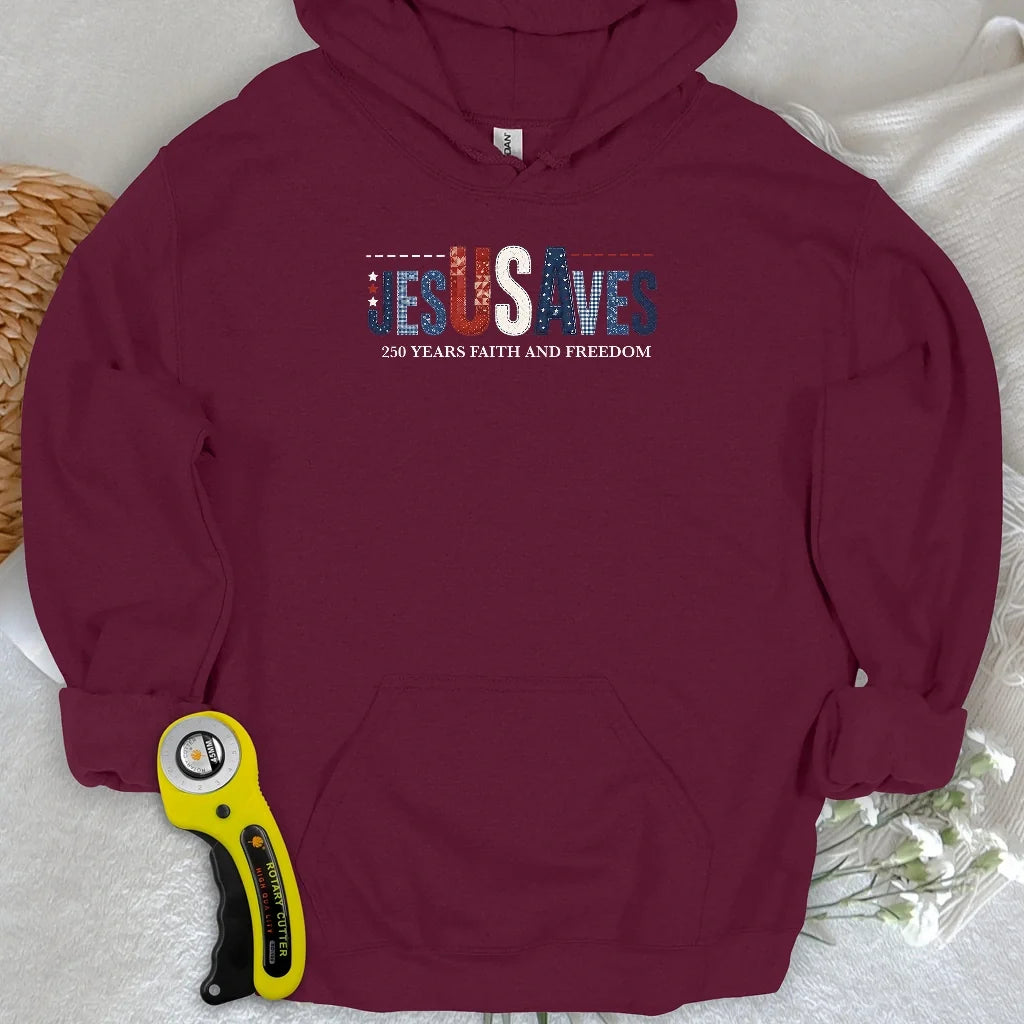 Stitching Faith Since 1776 Hoodie