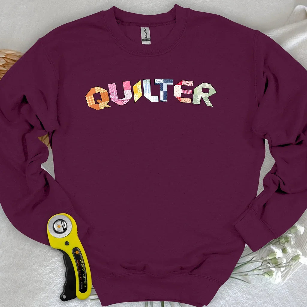 The Quilter's Studio Sampler Sweatshirt