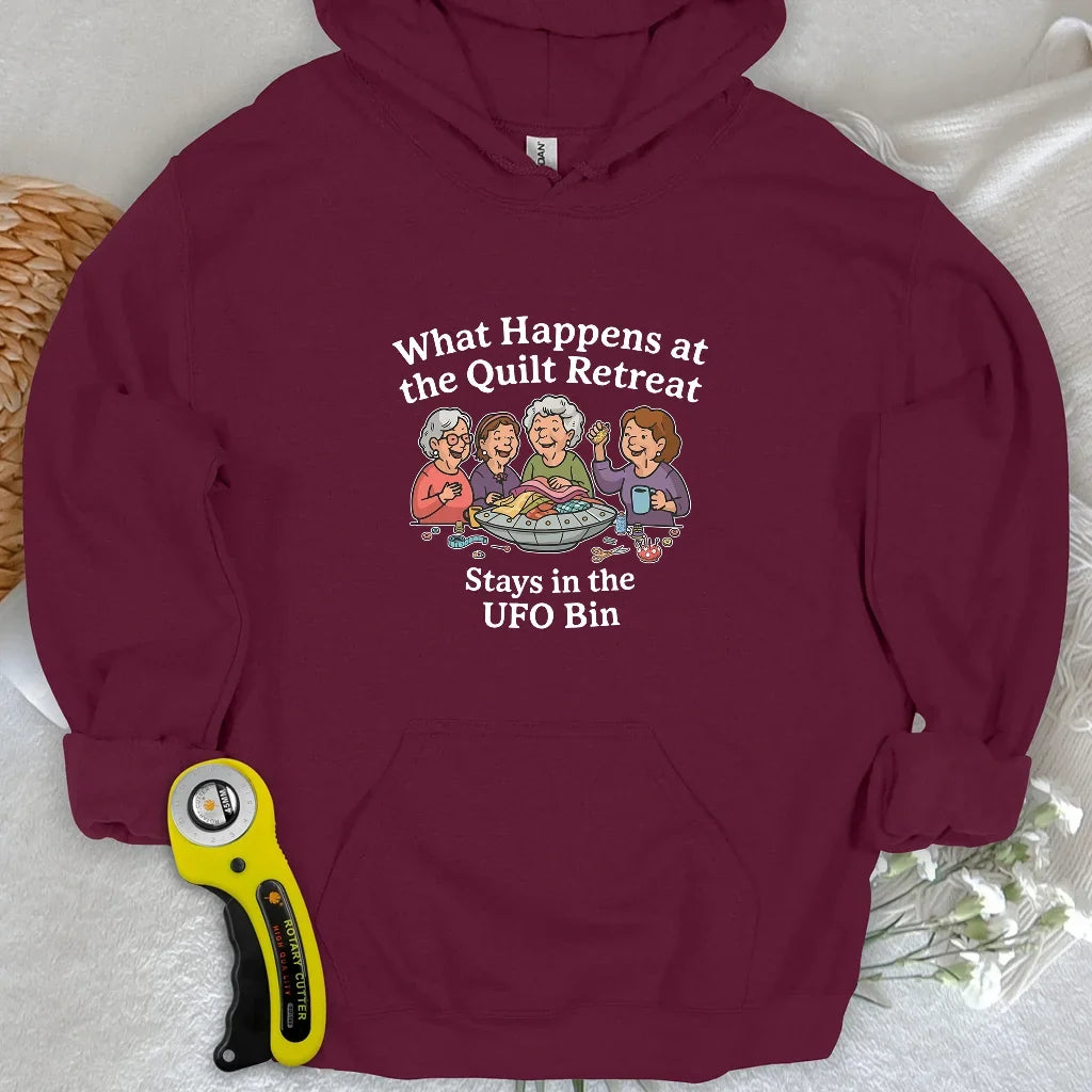 UFO Quilt Retreat Hoodie