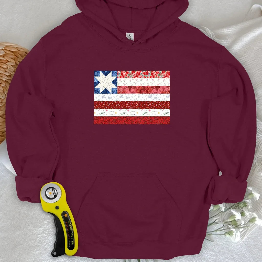 USA Star Flag Hoodie